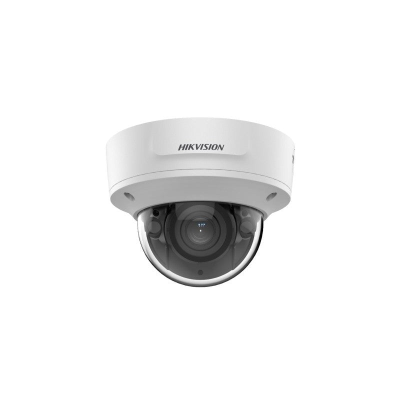 Hikvision Ds-2cd3766g2ht-lizsuy 6MP Smart Hybrid Motorised Dome Camera With Darkfighter S, Varifocal 2.7–13.5mm, Ir/white Light Supplement Up To 40m, In White Or Black