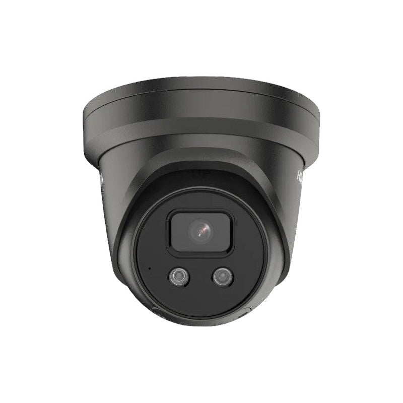 Hikvision Acusense Ds-2cd2386g2-isu/sl IP Camera 8MP 4K With Sound & Strobe Turret Camera Black