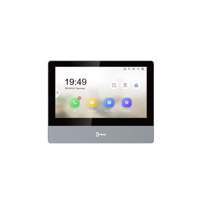 Hikvision Ds-kh8350-wte1 Gen2 Video Intercom 7-inch Touch Screen Indoor Room Station (with Wifi)