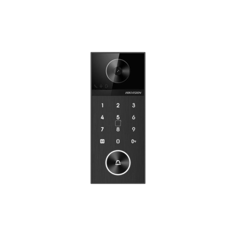 Hikvision Ds-kv6124-wbe1 Villa Door Station 4 Mp IP Video Intercom With Dual Lock Control And Bluetooth