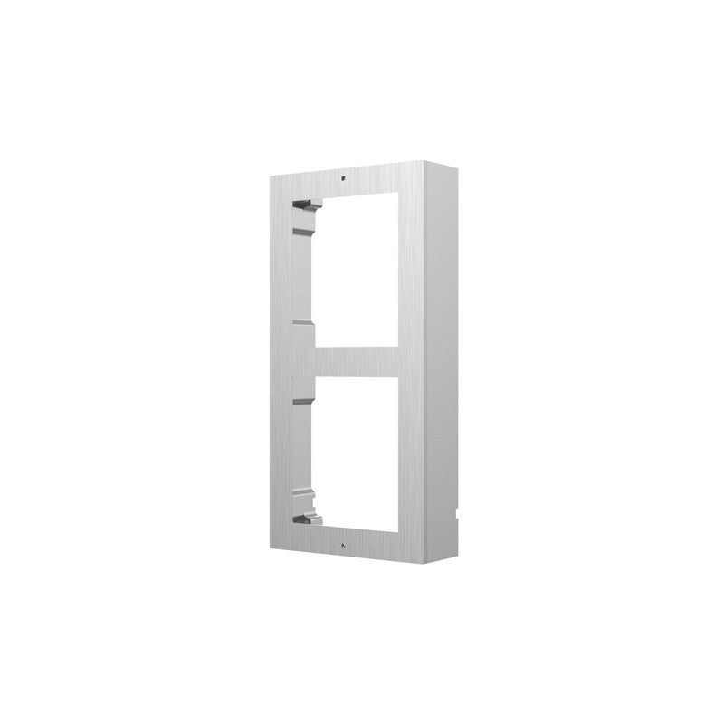 Hikvision Ds-kd-acw2/s 2nd Gen Intercom Double Gang Housing, Surface Mount, Stainless Steel