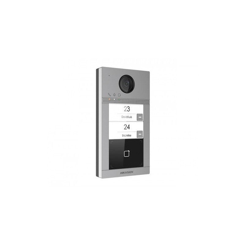 Hikvision Ds-kv8213-wme1 Gen2 Intercom 2 Button ‘villa’ Door Station (lan / Wifi)