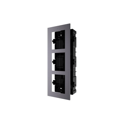 Hikvision Ds-kd-acf3 Gen2 Video Intercom Flush Mount Housing – 3 Module