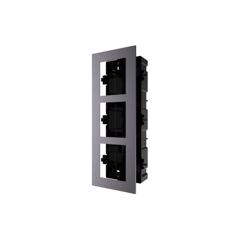 Hikvision Ds-kd-acf3 Gen2 Video Intercom Flush Mount Housing – 3 Module
