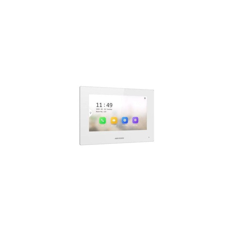 Hikvision Ds-kh6320-le1 7” IP Indoor Station Standard Poe, No App Integration, Ideal For Rentals Lite