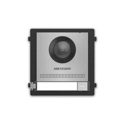 Hikvision Ds-kd8003y-ime2/s Gen2 Y Series 2 Wire Intercom, Door Station With Camera, 1 Button, Ip65 Stainless Steel