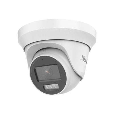 Hikvision Hilook Thc-t257-lms 3k Tvi Dual Light Audio Fixed Turret Camera With Mic And Smart Hybrid Light