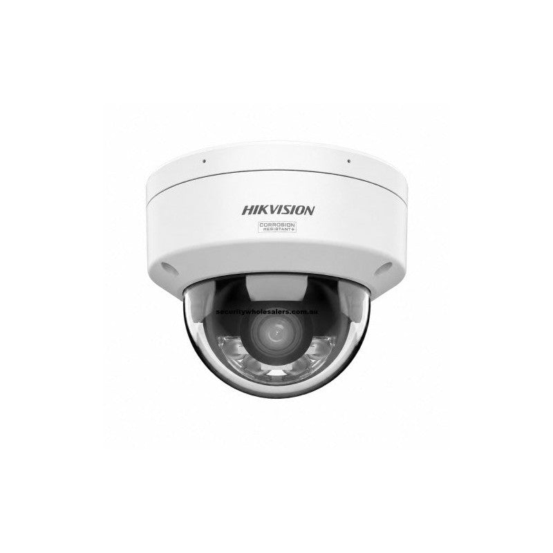 Hikvision Ds-2cd2187g2h-lisu 8MP Outdoor Colorvu Dome Camera, Hybrid Light Mic, 2.8mm