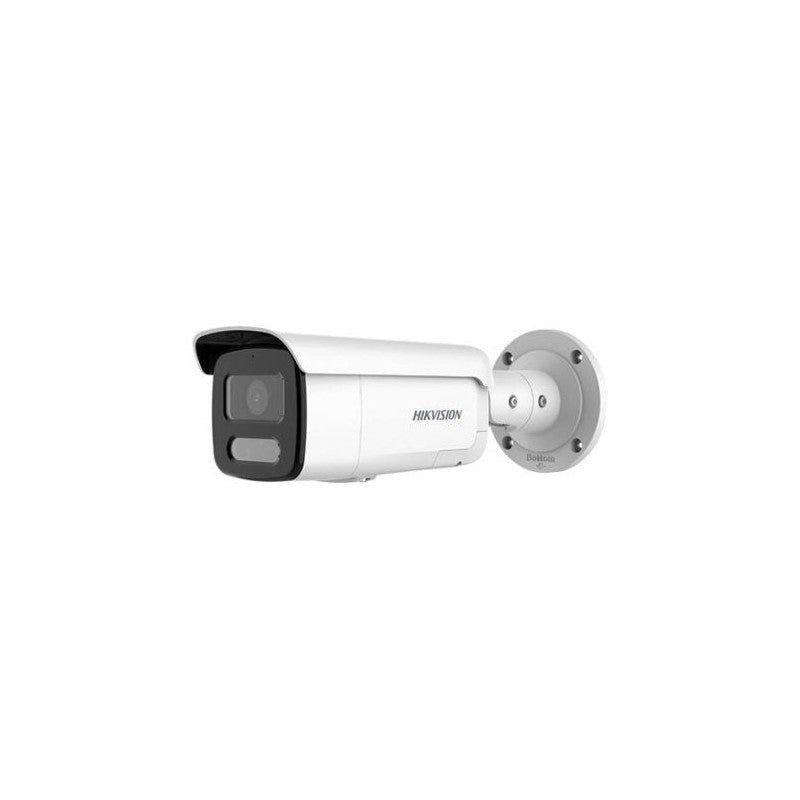 Hikvision Ds-2cd2t47g2-lsu/sl 4MP Gen2 Outdoor Colorvu Bullet Camera Liveguard 60m White LED 2.8mm