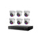 Hikvision Hilook Hikvision 6MP Acusense 8ch CCTV Kit With 6 All-in-one Colour Deterrence Cameras Ipc-t269-mu/sl