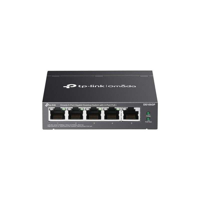 Tp-link Tl-ds105gp Omada 5-port Gigabit Unmanaged Desktop Switch With 4-port Poe+