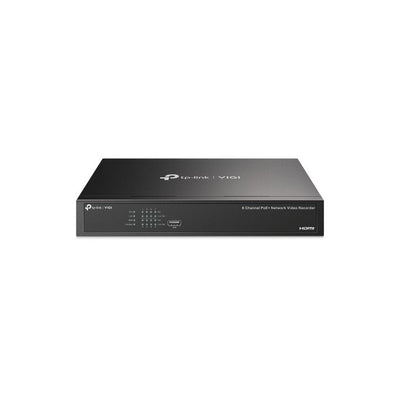 Tp-link Vigi Nvr1008h-8mp 8 Channel Poe+ 8 Channel Network Video Recorder With 8 POE