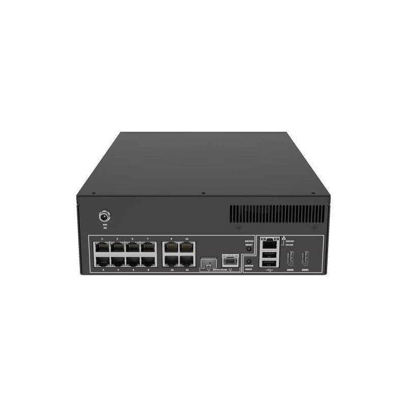 Axis S2212 Mk Ii 6tb Standalone Appliance For 12-channel Surveillance With Integrated 12-port POE Switch, 135w POE Budget, Axis Camera Station Pro Licences