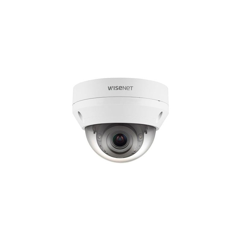 Hanwha Wisenet Qnv-8080r New-q 5MP Outdoor Vf Dome Camera, H.265, 30m Ir, Ip66, Ik10, 3.2-10mm