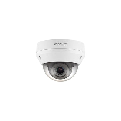Hanwha Wisenet Qnv-8080r New-q 5MP Outdoor Vf Dome Camera, H.265, 30m Ir, Ip66, Ik10, 3.2-10mm