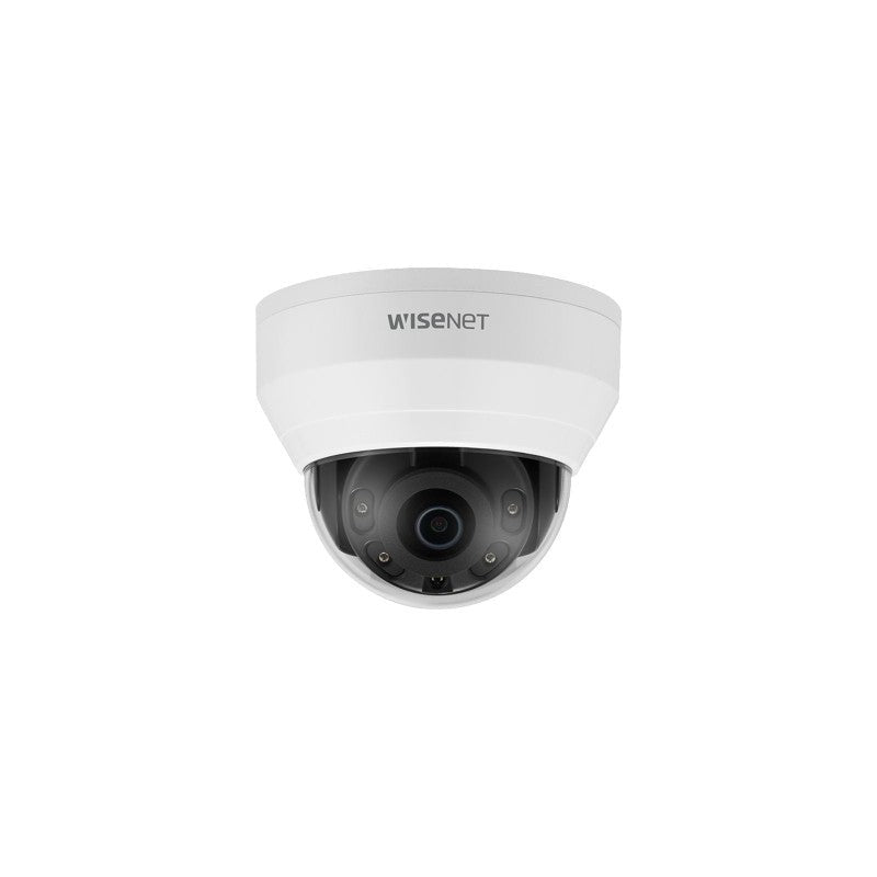 Hanwha Wisenet Qnd-8010r New-q 5MP Indoor Dome Camera, H.265, 120db Wdr, 20m Ir, 2.8mm