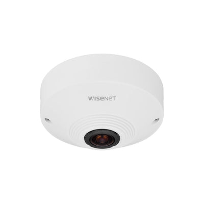 Hanwha Vision Hv-qnf-8010 Q Series 6 Mp Sensor 360° Indoor Fisheye Camera