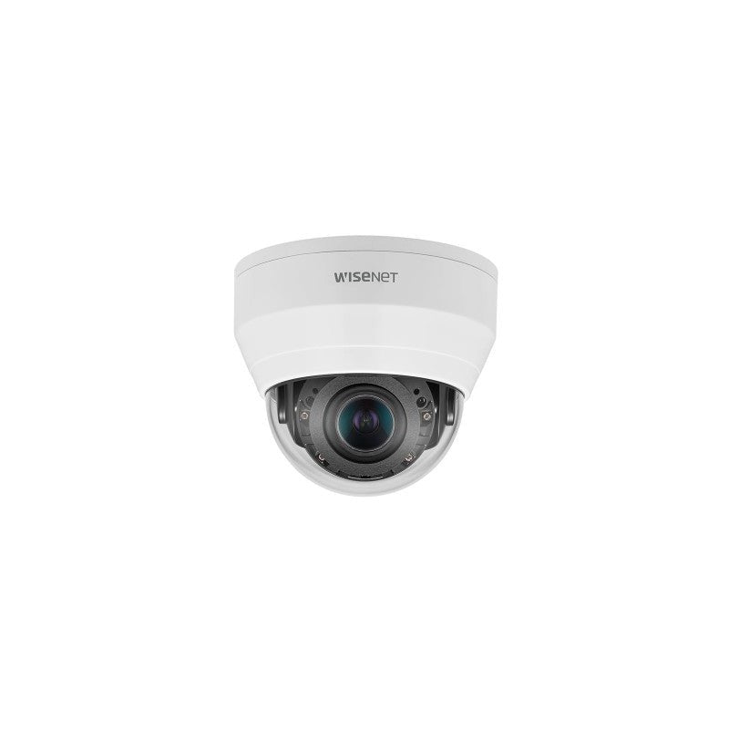 Hanwha Wisenet Qnd-8080r New-q 5MP Indoor Vf Dome Camera, H.265, 30m Ir, Wdr, 3.2-10mm