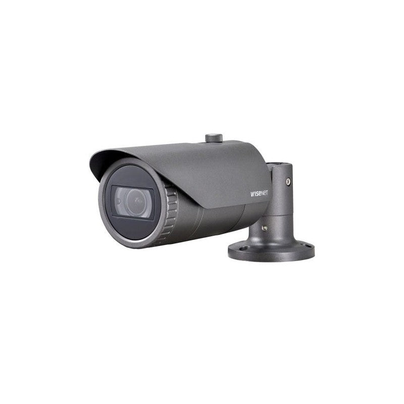 Hanwha Wisenet Han-qno-7082r 4MP Outdoor Bullet Camera, H.265, Wdr, Ip66, Ik10, 3.2-10mm