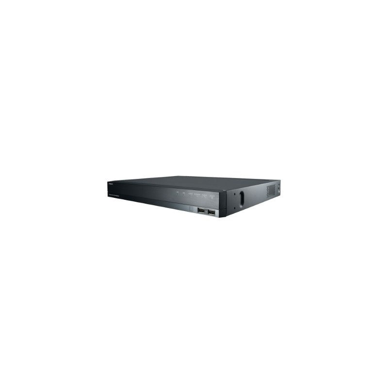 Hanwha Wisenet Han-xrn-820s 8ch POE Nvr, AI Search, H.265, 100mbps, No HDD (2 Sata 12tb)