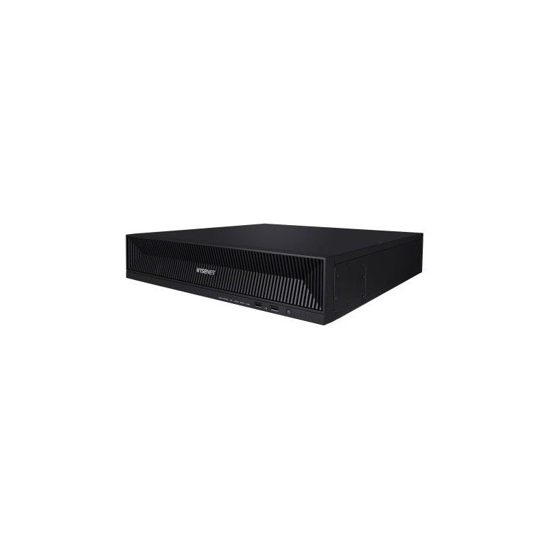 Hanwha Wisenet Xrn-1620sb1 16ch POE Nvr, AI Search, H.265, 140mbps, No HDD (4 Sata 24tb)