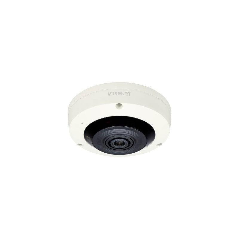 Hanwha Wisenet Xnf-8010r 6MP Indoor Fisheye Camera, H.265, 30fps, 120db Wdr, 15m Ir, 1.6mm