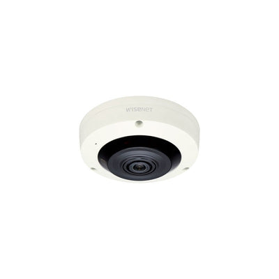 Hanwha Wisenet Xnf-8010r 6MP Indoor Fisheye Camera, H.265, 30fps, 120db Wdr, 15m Ir, 1.6mm