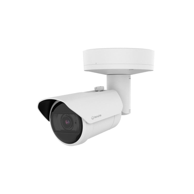 Hanwha Xno-a9084r 8MP AI IR Outdoor Vandal Bullet Camera (4.4-9.3 Mm Motorised Varifocal Lens)