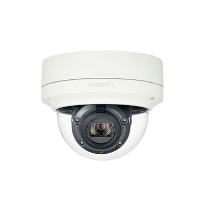 Hanwha Xnv-6120r – 2MP Outdoor Varifocal IR Vandal Dome Camera (12× Optical Zoom)