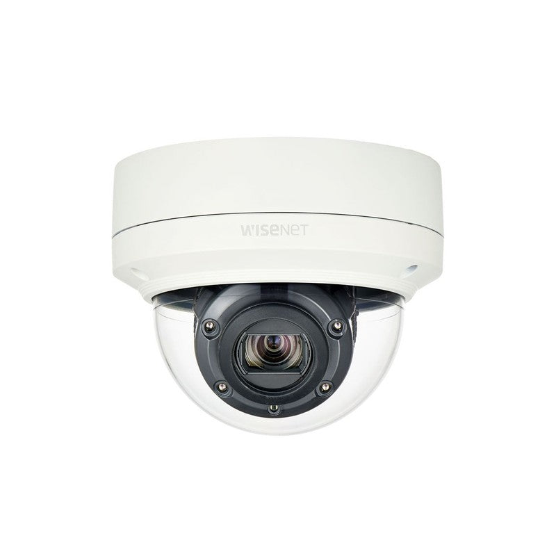 Hanwha Xnv-6120r – 2MP Outdoor Varifocal IR Vandal Dome Camera (12× Optical Zoom)