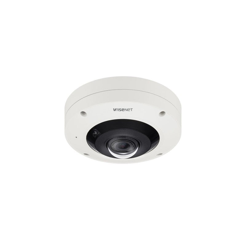 Hanwha Wisenet Han-xnf-9010rv 12MP Outdoor Fisheye Camera, H.265, 30fps, 120db Wdr, 10m IR