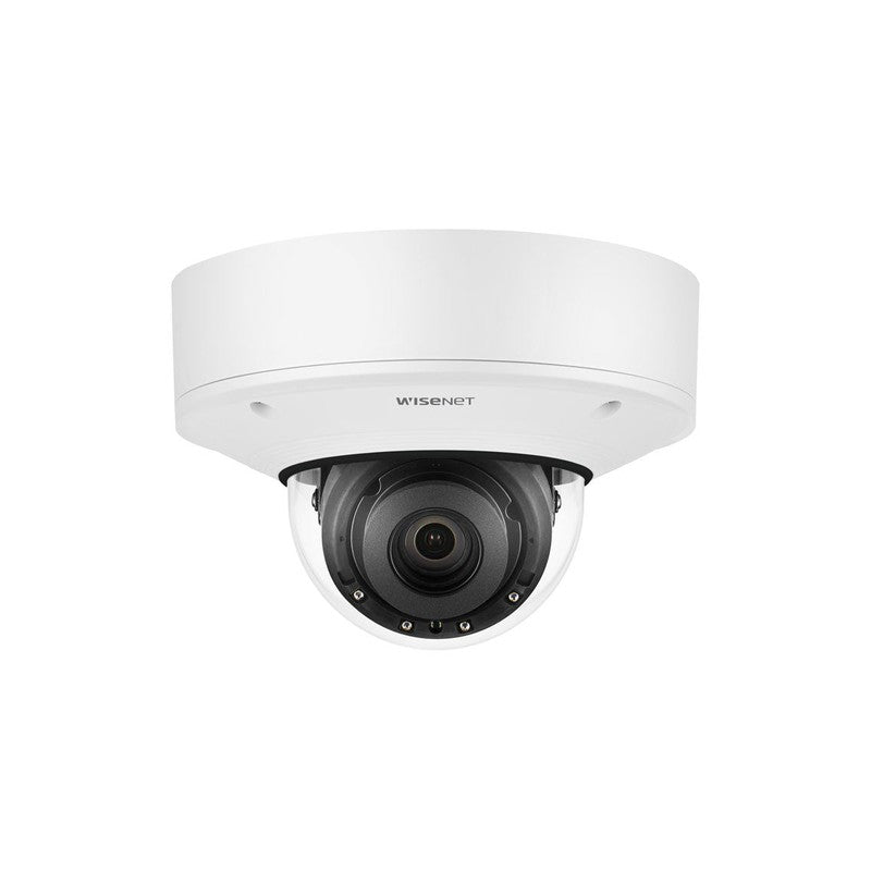Hikvision Hanwha Wisenet Pnv-a9081r 4K AI Outdoor Vandal Dome Camera, 30fps, Wdr, Ir, Ip67, 4.5-10mm