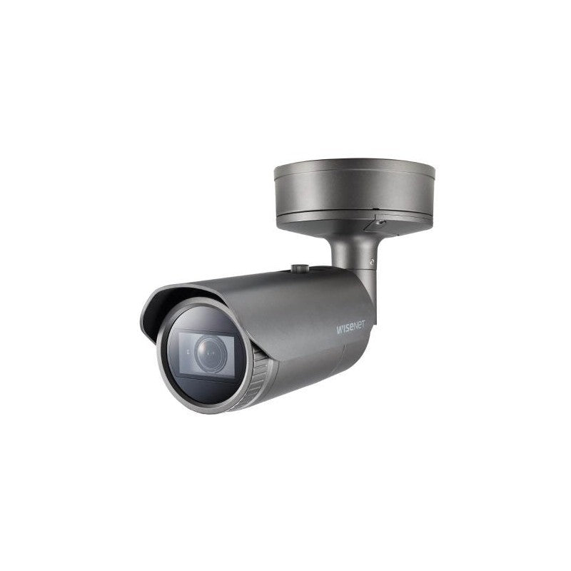 Hikvision Hanwha Wisenet Pno-a9081rlp 4K Outdoor Bullet Camera With Lpr 30fps, 120db Wdr, 30m Ir, 4.5-10mm
