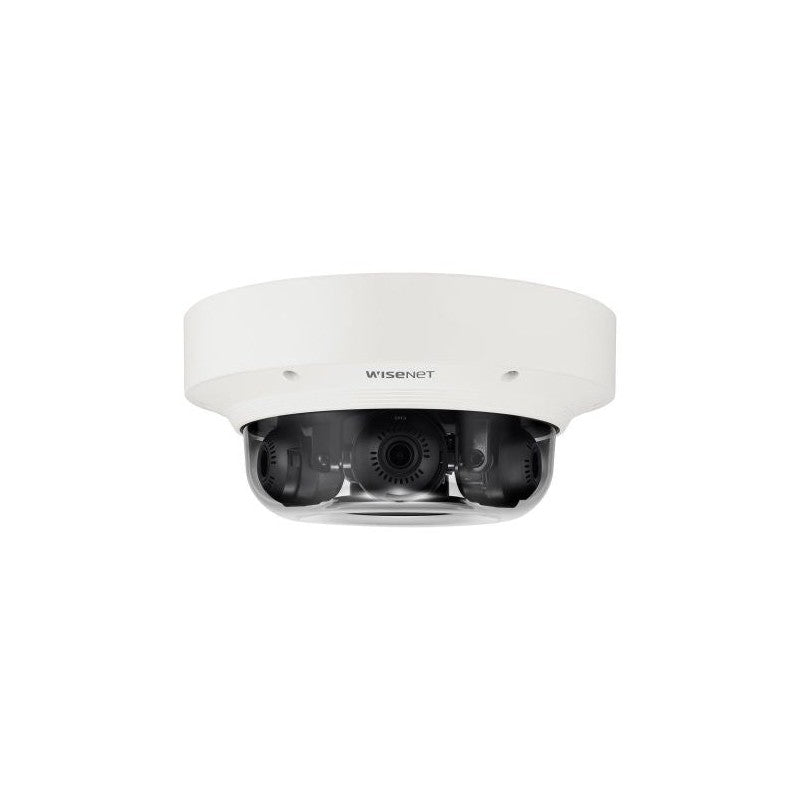 Hikvision Hanwha Vision Pnm-9084qz | 8MP 4-sensor Multi-directional Ptrz IP Camera – Intelligent Analytics, Wdr, Ip66