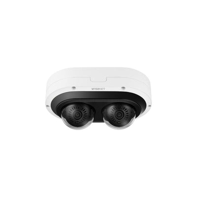 Hanwha Wisenet PNM-C12083RV 2x 6MP Outdoor AI Multi Directional Camera, 2ch, 3.54-6.69mm