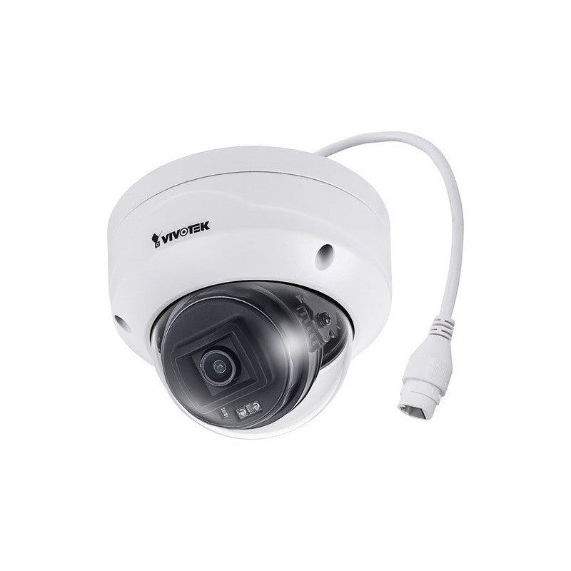 Vivotek Fd9380-h Outdoor Fixed Dome, 5mp, H.265, 2.8/3.6mm, 30m Ir, Wdr Pro, Supreme Night Visibility