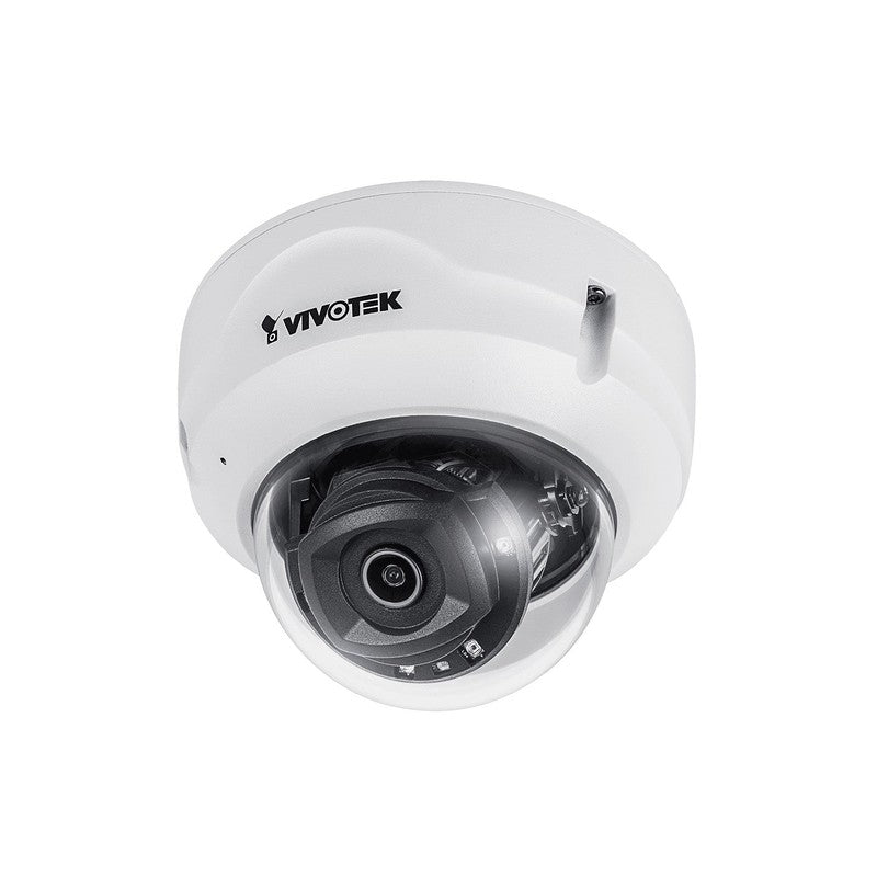 Vivotek Fd9389-ehv-v2 Fixed Dome Camera, 5MP 30fps, H.265, 2MP 60fps, 2.8mm, 30m Ir, Wdr Pro, Supreme Night Visibility