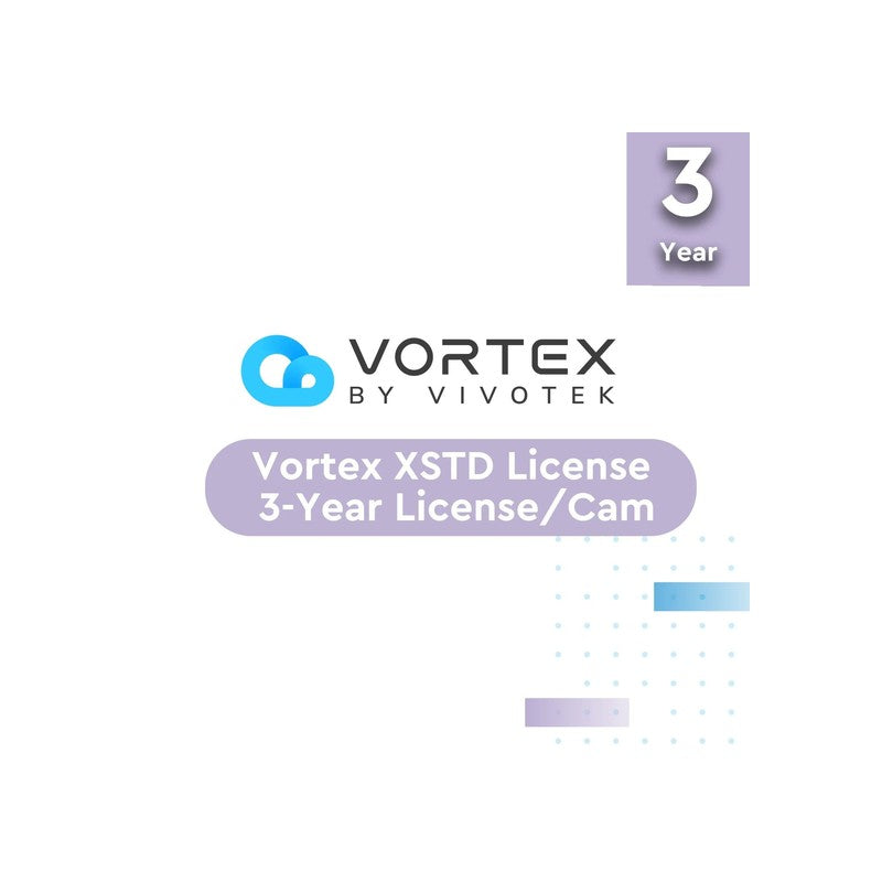 Vivotek Vortex Vx-stnd-3y Vsaas Standard 3-year License (per Camera)