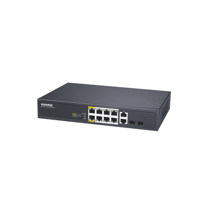Vivotek Aw-fgt-100d-120 Aun, Unmanaged 8xfe POE + 2xge Combo Switch