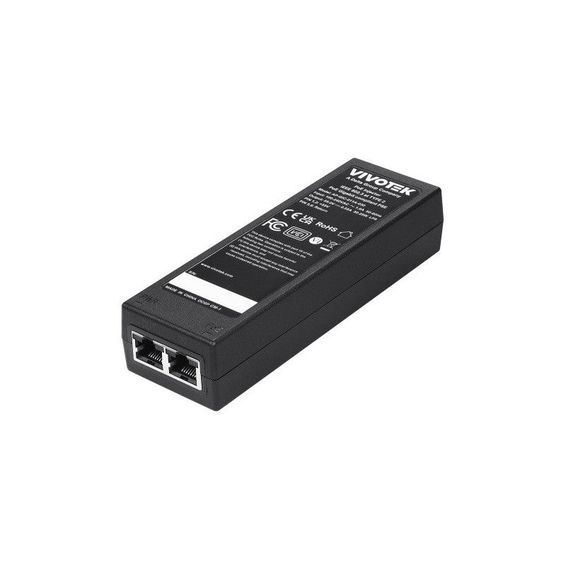 Vivotek Ap-gic-011a-030 Aun, 1xge 30w Af/at POE Injector • Ndaa Compliance