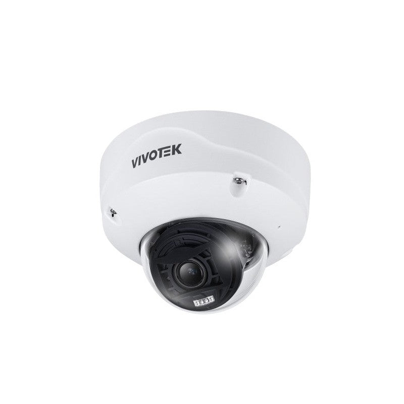 Vivotek Fd9387-ehtv-v3 Fixed Dome Camera, 5mp@30 Fps, 2 Focal Length Variants, H.265, 50m Ir, Snv, Nema 4x-rated Protection