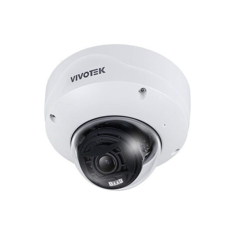 Vivotek Fd9187-ht-v3 Fixed Dome Camera, 5mp@30 Fps, 2 Focal Length Variants, H.265, 50m Ir, Ip54, Supreme Night Visibility