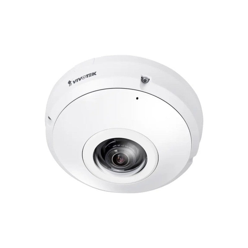 Vivotek Fe9191-h-v2 Indoor 360 Fisheye, 12mp, F1.22mm Lens, Wdr Pro, Built-in Mic, Poe, Smart Vca