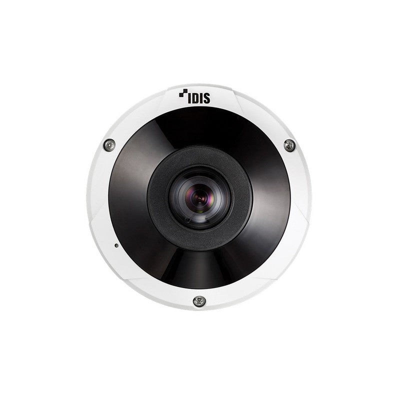 Idis Dc-y6c16wrx 12MP Vandal-resistant IR Fisheye Camera, Ndaa Compliant