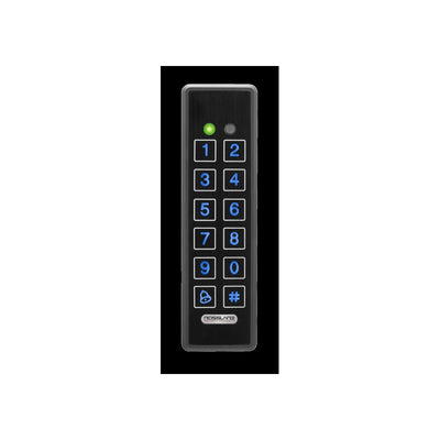 Rosslare Ayc-e60b Backlit Goprox Pin Keypad Reader Hid Em Wiegand Ip65 Black