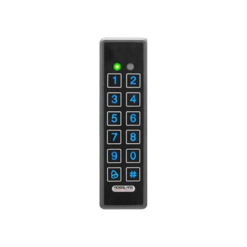 Rosslare Ayc-e65bb Ultra-slim Mullion Pin & Prox Piezo Reader Wiegand Ip65 Black