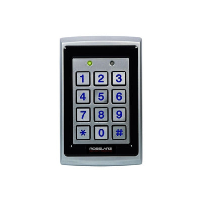 Rosslare Ayc-q6355 Csn Select Smart Card Keypad Reader Nfc Osdp Wiegand Ip65 8-16vdc Silver