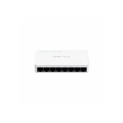 Ruijie Reyee Rg-es08g-l 8-port Gigabit Unmanaged Network Switch (silent Fanless Design, Desktop Switch)