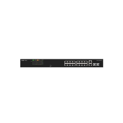 Ruijie Reyee Rg-es118fgs-lp 18-port Unmanaged POE Switch With 16 Poe+ Ports, 2 Gigabit Uplink Ports, 120w POE Budget