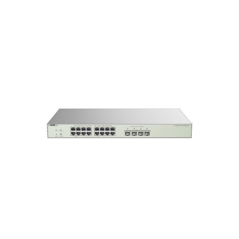 Ruijie Reyee Rg-nbs3300-16mg4xs-hp 20-port Multi-gigabit Layer 2 Managed POE Switch With 4 Poe++ Ports, 12 Poe+ Ports, 4 X 10g Sfp+ Uplinks